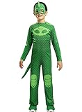 Funidelia | Gecko PJ Masks Kostüm 100% OFFIZIELLE für Jungen Größe 3-4 Jahre Zeichentrickfilm, Catboy, Eulette, Gecko - Farben: Bunt, Zubehör für Kostüm - Lustige Kostüme für deine Partys