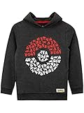 Pokemon Jungen Pokeball Hoodie, Mehrfarbig, 152cm (11-12 Years)