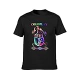 Cold-Play Rd T-Shirt Unisex Gift Men's White Tees L