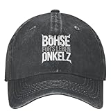 Baseballmütze Unisex Bohse Onkelz Rock Deutsche Musik Mode Paar Frauen Hip Hop Hüte Sonnenblenden Outdoor Sport Geschenk Mode Geschenke