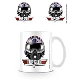 Top Gun MG25928 Kaffeebecher aus Keramik, 11oz / 315 ml (Helm Maverick), Durchsichtig