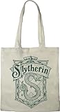 Harry Potter Bag, SLYTHERIN, Referenz: BWHAPOMBB008, Ecru, 38 x 40 cm