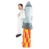 Bodysocks Aufblasbares Jetpack Kostüm für Erwachsene