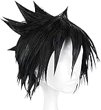 Cosplay Perücke von Sasuke Uchiha für Shinobi | Schwarz