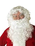 Rubies Perücke und Bart mit Schnurrbart, Weihnachtsmann