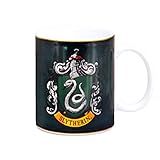 Logoshirt Film, Harry Potter, Slytherin, Logo, klassisch, Porzellantasse, mehrfarbig, originelles Lizenzdesign