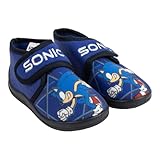 CERDÁ LIFE'S LITTLE MOMENTS Unisex Kinder Zapatillas De Casa Media Bota Sonic Hausschuh, Blau, 26 EU