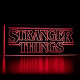 Paladone Stranger Things Logo Licht mit 2 Lichtmodi, offiziell lizenziertes Merchandise