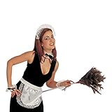NET TOYS Kostüm Sexy Zimmermädchen Partyartikel Kellnerin Dienstmädchen Zimmer Dienst Mädchen Putzfrau Zofe Kostüm Set