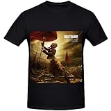 Billy Talent Red Flag Tour Electronica Men Crew Neck Slim Fit T Shirts Black XL