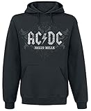 AC/DC Hells Bells Männer Kapuzenpullover schwarz M 80% Baumwolle, 20% Polyester Band-Merch, Bands