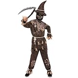 Spooktacular Creations Halloween Boys Wicked Scarecrow Kostüm, Kinder beängstigende Scarecrow Dress-up für Rollenspiel-M (8-10 Jahre)