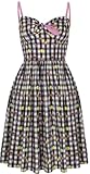 Hell Bunny Fruitylou Dress Frauen Mittellanges Kleid Multicolor L
