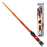 Star Wars Lightsaber Forge Kyber Core Darth Vader, Lichtschwert mit Leuchteffekten im Inneren und Sounds, perfekt als Teil eines Superhelden-Kostüms für Kinder ab 4 Jahren
