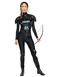 Katniss Rebel - The Hunger Games - Adult Kostüm, Small, Schwarz