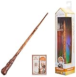 Wizarding World Harry Potter - Authentischer Ron Weasley Zauberstab aus Kunststoff mit Zauberspruch-Karte, ca. 30,5 cm, Spielzeug für Kinder ab 6 Jahren, Fanartikel
