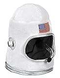 W WIDMANN MILANO Party Fashion 01116 - Astronautenhelm für Erwachsene, Einheitsgröße, Weltall, Mottoparty, Karneval