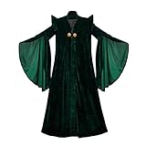 Professor McGonagall Cosplay Kostüm Damen Hexe Halloween Kostüm Zauberin Umhang Robe-XXL/3XL