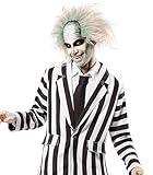 Rubie‘s offizielles Beetlejuice-Kostüm für Herren mit Perücke, Outfit für Halloween, Kostüm zum Film Halloween