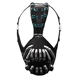 Infinity Gauntlet Bane Maske Erwachsene Dark Knight Rises Bane Maske Zerstörer Gesichtsmaske Helm Halloween Cosplay Maske Kostüm Requisiten für Erwachsene