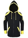 CoolChange Zip Hoodie von 707 für Mystic Messenger Fans | Saeyoung Choi Pullover mit Reißverschluss | Größe: L