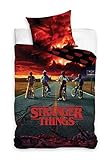 Stranger Things Bettwäsche STR225020-4 ,135x200 cm + 80x80 cm