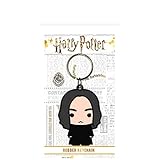Wizarding World Harry Potter - Severus Snape Chibi, Schlüsselanhänger aus Gummi, 4.5 x 6 cm