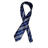 Seaehey Krawatte Magische Krawatte Gestreifte Bedruckte Tie Striped Tie Necktie Multicoloured Wizard School Wizard Cloak Accessory Halloween Carnival Christmas Gifts