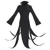 Senritsu No Tatsumaki Cosplay Kostüm Kleid Schwarz (L)