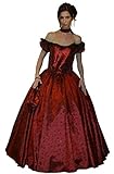 MAYLYNN 11523 - Barock Rokoko Kleid Kostüm Scarlett 3-teilig Gr. M