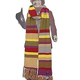 DOCTOR WHO-Schal - Offiziell BBC 4th Doctor Schal - Der legendäre Doktor Tom Baker Schal
