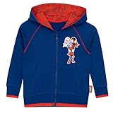 Marvel Kapuzenpullover | Spiderman Hoodie | Spidey und Seine Tollen Freunde Kleidung | Blau | 128