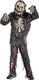 Spooktacular Creations Realistische & Scary Kinder schwarz Zombie-Kostüm für Halloween Dress Up Party, Rollenspiele, Themen-Partys-M(8-10 yrs)