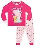 Peppa Wutz Schlafanzug | 100% Baumwolle Schlafanzüge Für Mädchen | Langarm Pyjama Kinder 104