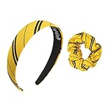 Cinereplicas Harry Potter - Haarschmuck Klassischer Hufflepuff - 2er-Set - Offizielle Lizenz