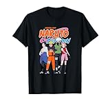 Naruto Shippuden Team 7 mit Naruto Logo T-Shirt