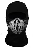 CoolChange Sturmmaske mit Totenkopf | Motorradmaske für COD Fans | Schwarz