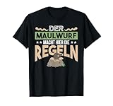 Maulwurfshügel Insektenfresser Gärtner Maulwurf Geschenk T-Shirt