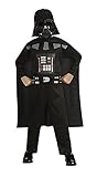 Star Wars 881660-M Disfraz Darth Vader OPP Kostüm, Schwarz, M (5-7 años)