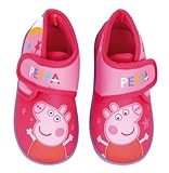 Peppa Pig Hausschuhe | Hausschuhe für Mädchen | Slippers Halbstiefel aus Gummi, bunt, 22 EU