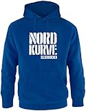 EZYshirt Nordkurve auf Schalke Herren Hoodie | Herren Kapuzenpullover | Herren Pullover