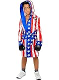 Funidelia | Rocky Balboa Boxer Umhang 100% OFFIZIELLE für Jungen Größe Rocky, Film und Serien, Rocky, Berufe - Farben: Bunt, Zubehör für Kostüm - Lustige Kostüme für deine Partys