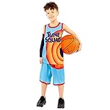 amscan 9912073 - Kids Space Jam Basketball-Kostüm 4-6 Jahre