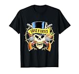 Guns N' Roses Offizieller Zylinderhut mit Totenkopf T-Shirt