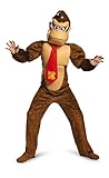 Nintendo Super Mario Donkey Kong Kinder Deluxe Kostüme Jungen Videospiele Charakter Outfits - Groß