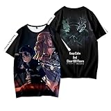 Anime Sword Art Online T-Shirt Persönlichkeit Comics Harajuku Pullover Yuuki Asuna Kurzarm 3D Tops Kirito Sweatshirt für Männer Frauen