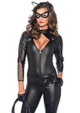 LEG AVENUE Damen Wicked Kitty Kost me, Schwarz, Medium (EUR 38)