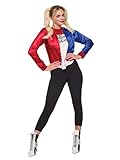 Rubie's Offizielles Suicide Squad Harley Quinn Joker Damenkostüm-Set (S) Halloween