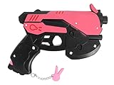 CosplayStudio OW Light Gun von D.Va aus PU Hartschaum, Pink