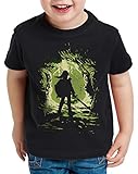 style3 Link Explorer T-Shirt für Kinder Hyrule Gamer Switch, Größe:140